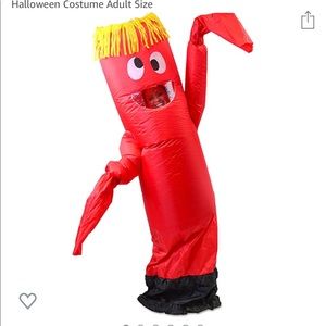 Adult Halloween Costume Inflatable Tube Dancer